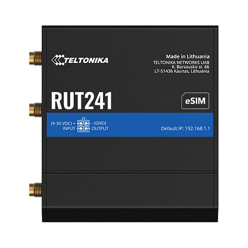 Ruter Teltonika RUT241, 4G LTE Cat 4, Wi-Fi 4, 2.4GHz, 2x RJ45 10/100Mbps - Zezë - 3