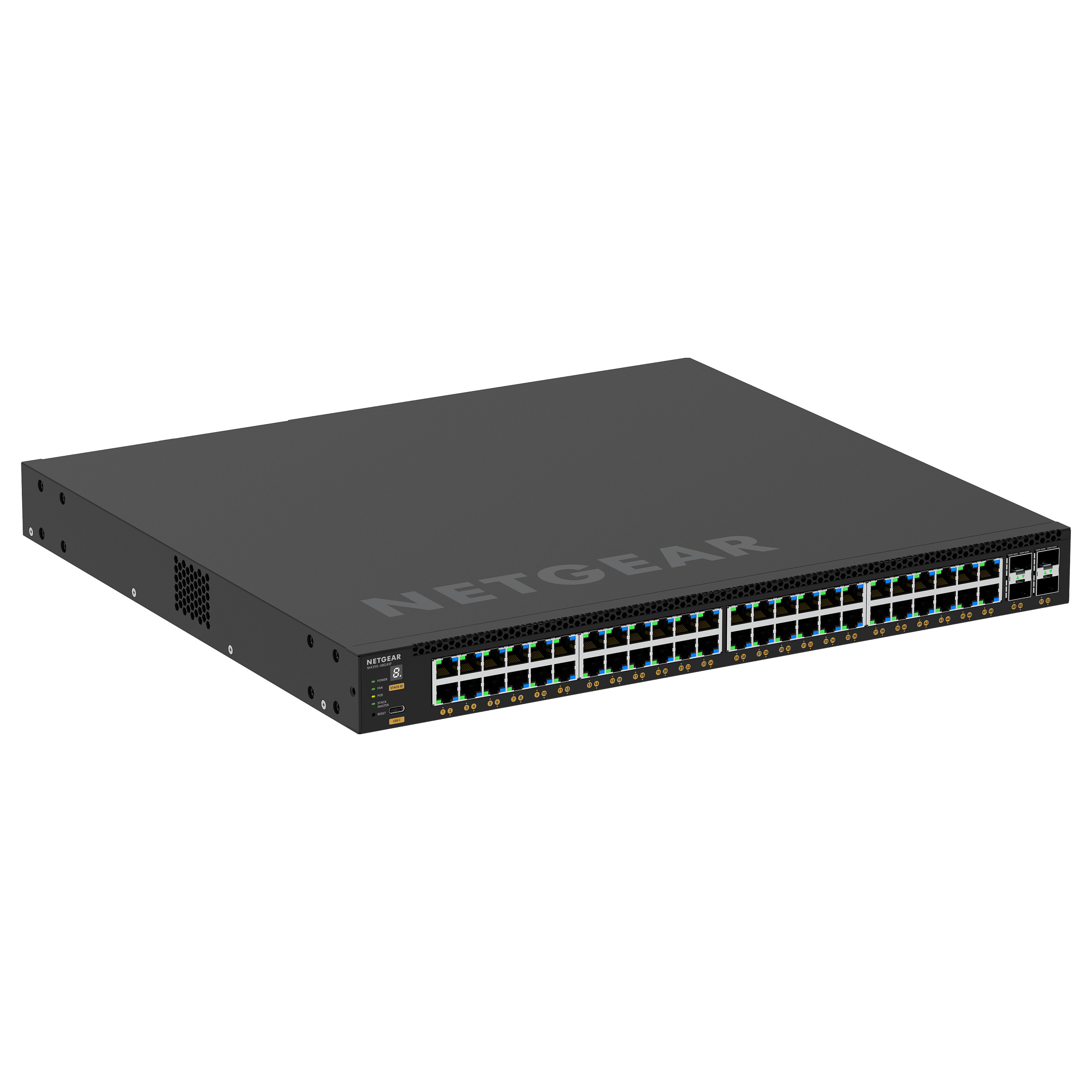 NETGEAR Switch 52-Port M4350-48G4XF 48x GE PoE+ 4x SFP+ - 6