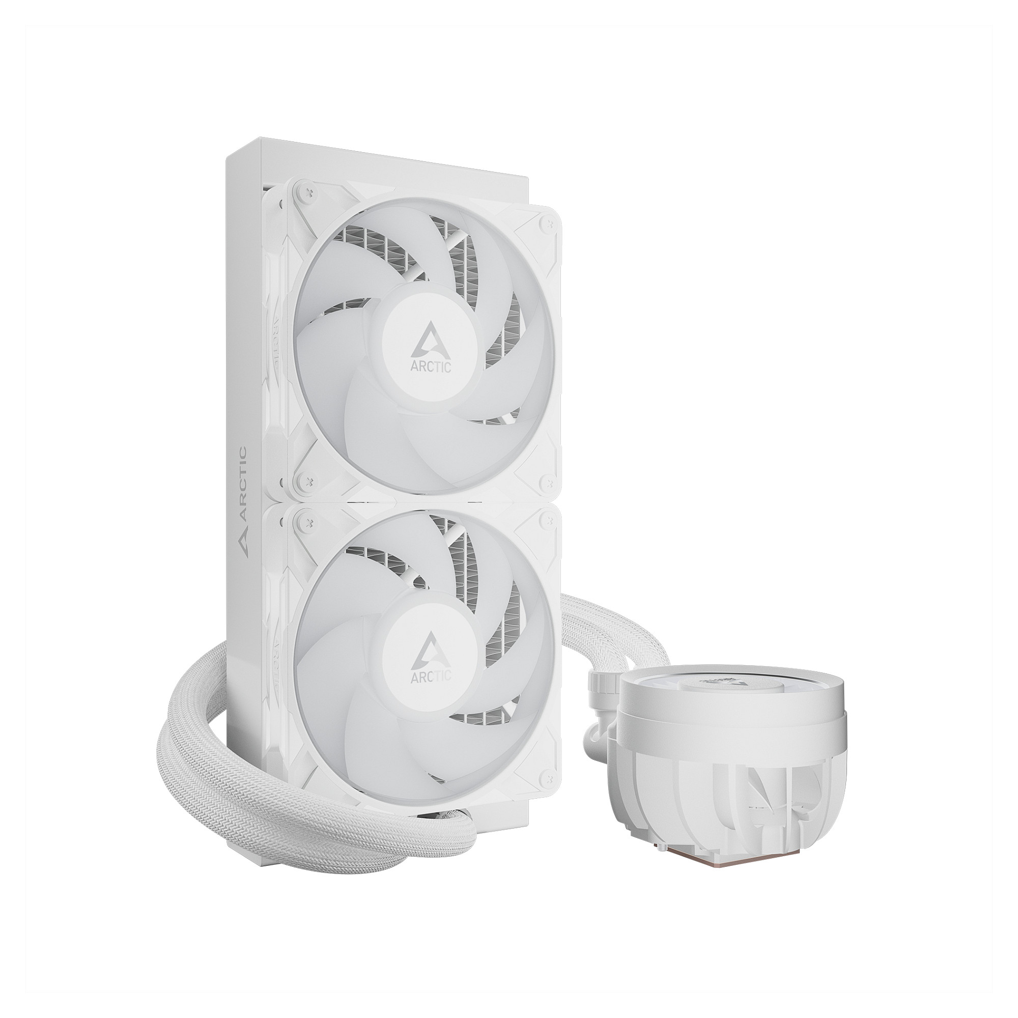 Ftohës për Procesor ARCTIC Liquid Freezer III Pro / 240mm / AIO / VRM Fan / A-RGB – Bardhë - 2