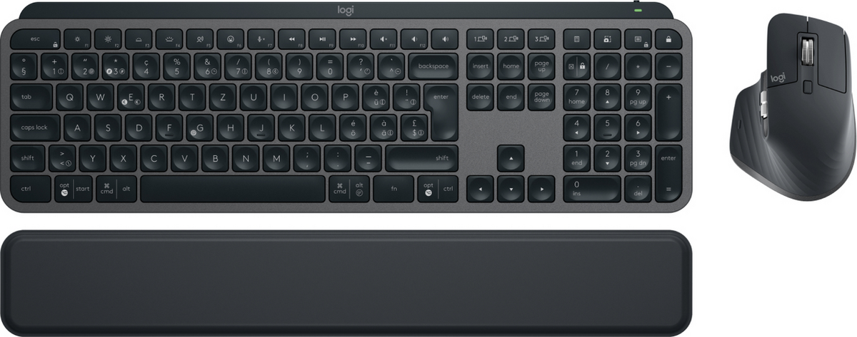 Combo (Tastierë & Maus) Logitech MX Keys S – Grafit - 1