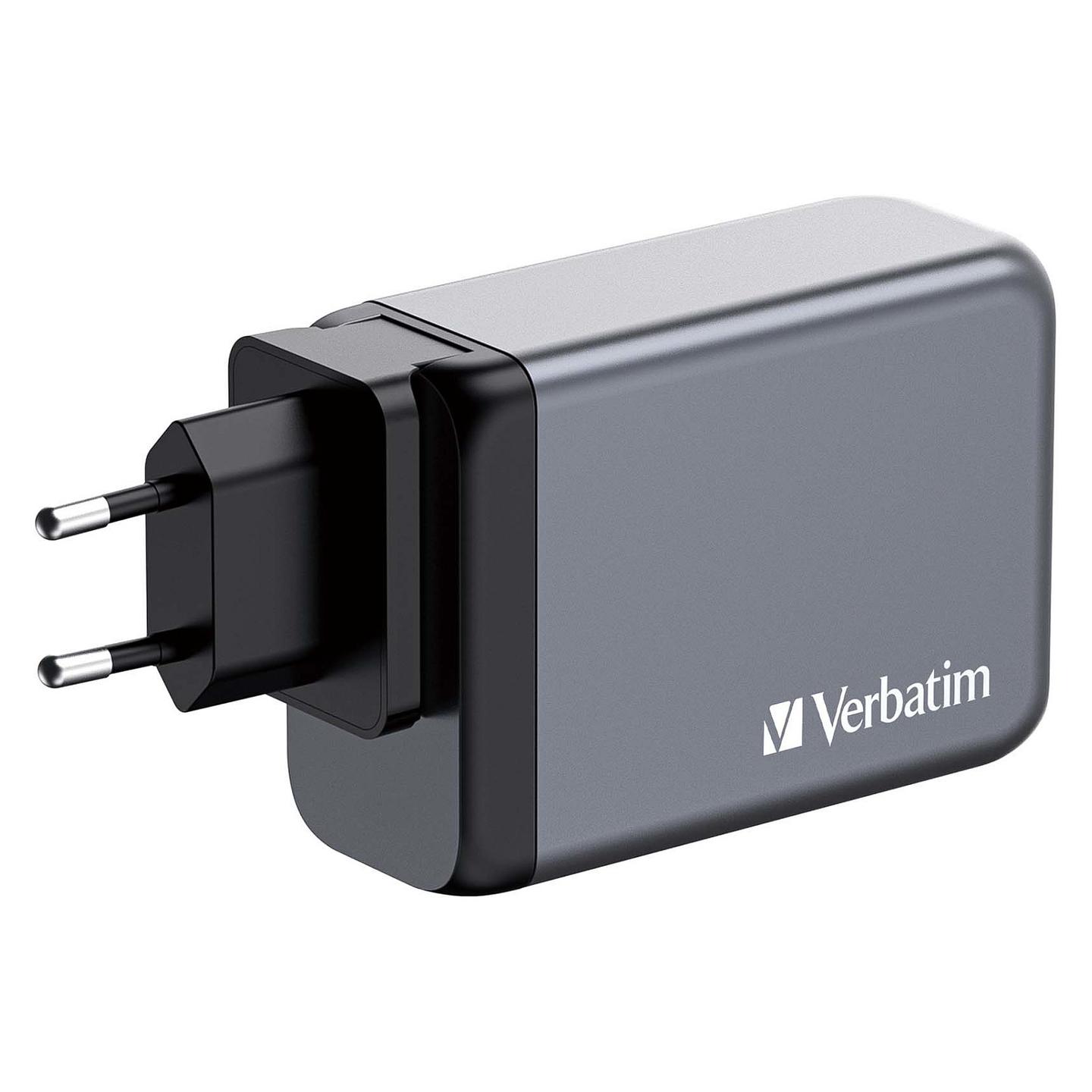 Adapter Verbatim GNC-240 / GaN / 240W / 3x USB-C / USB-A / PD 3.1 - Hiri - 3