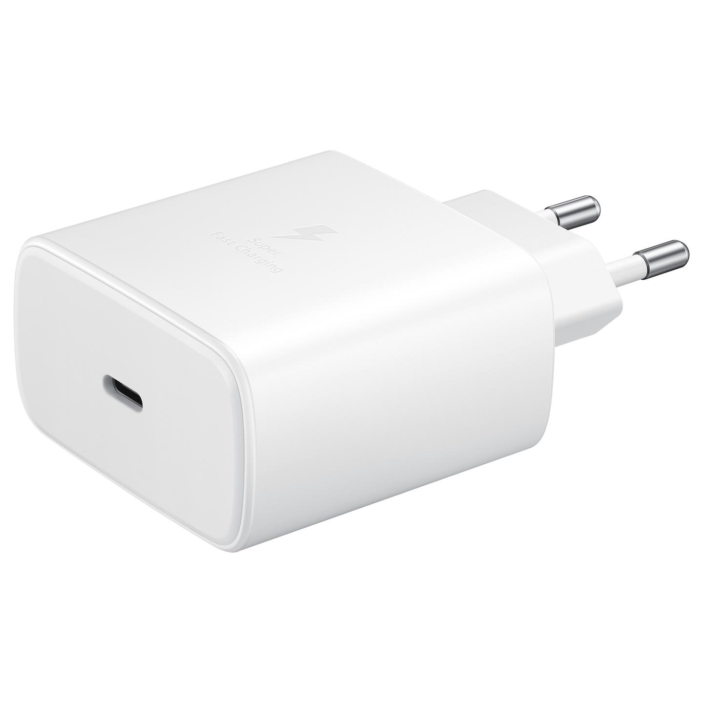 Karikues Samsung EP-TA845, USB-C, 45W - Bardhë