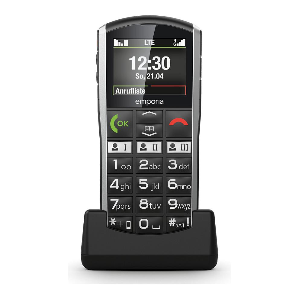 Telefon Emporia SIMPLICITY-LTE / 4G / Single SIM - Zezë/Argjend - 4