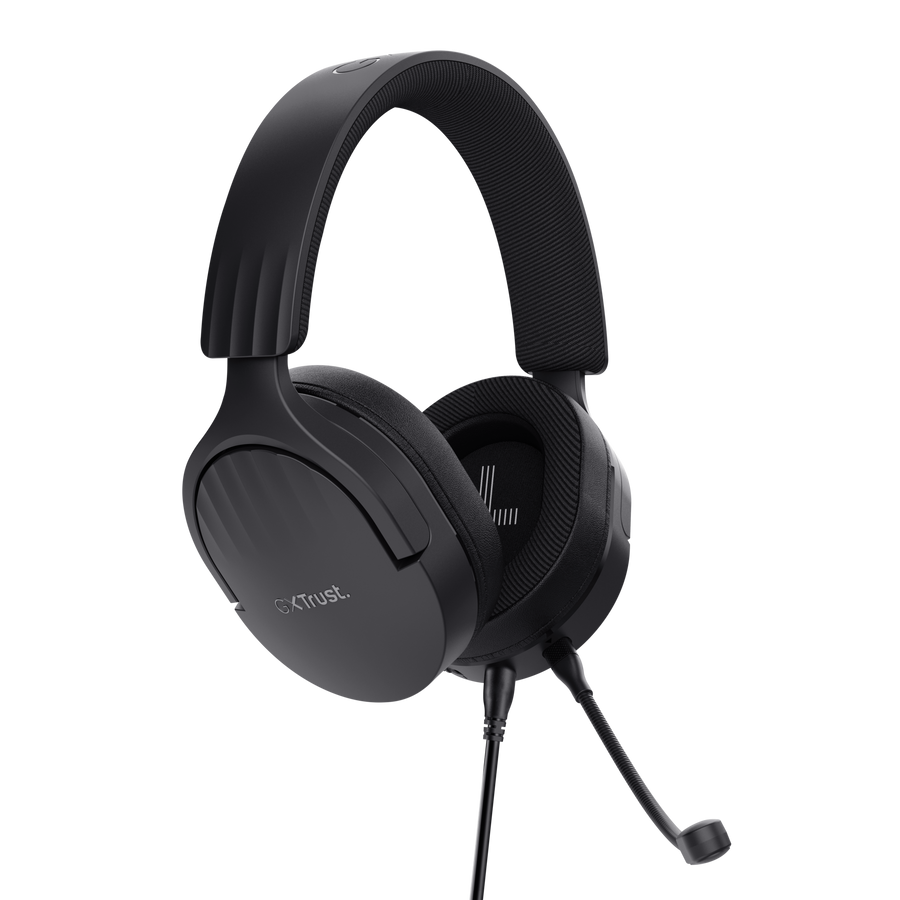 Kufje Gaming Trust GXT 489 Fayzo / Wired / Over-Ear / 3.5mm / 50mm Drivers / Mikrofon / 255g – Zezë - 2