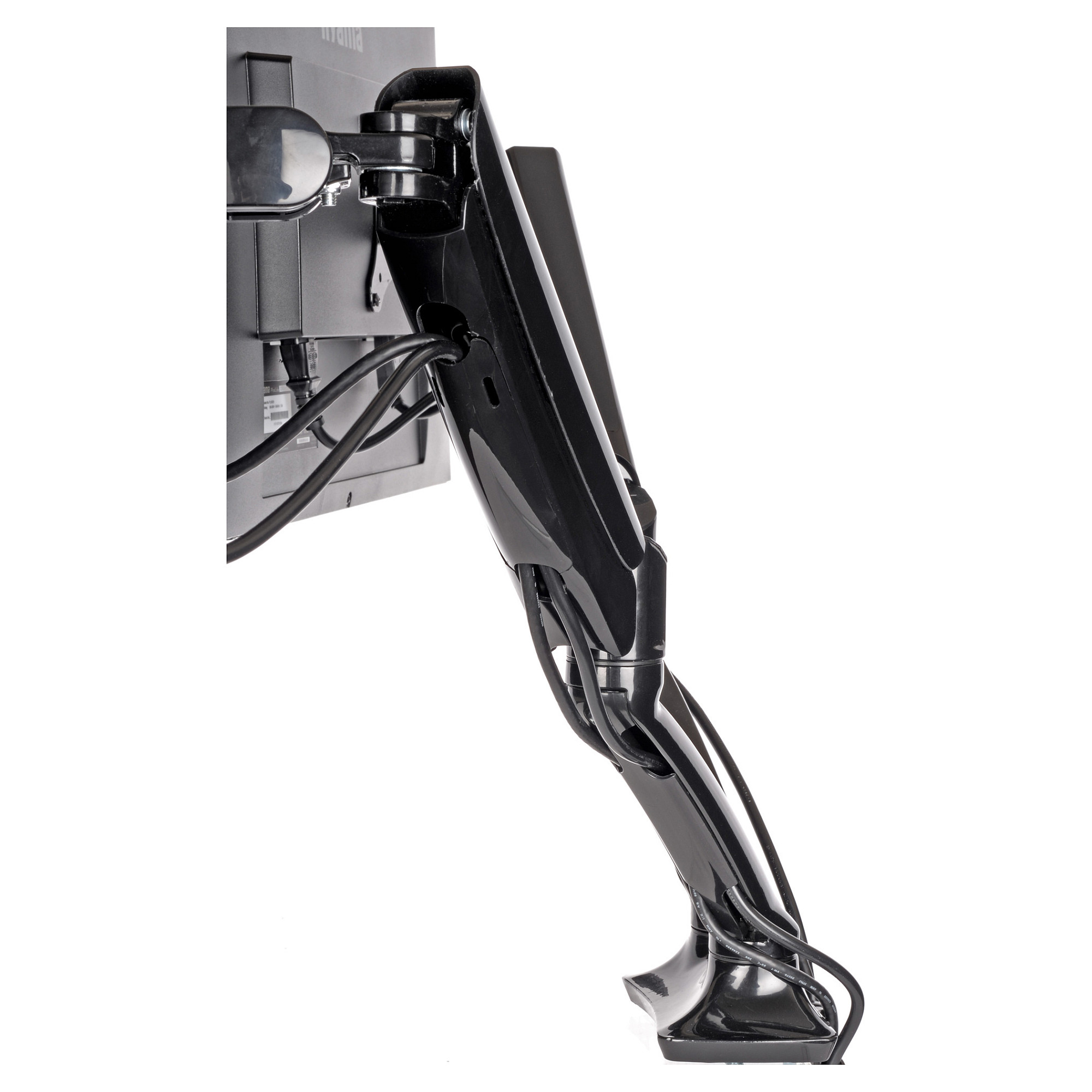 Mbajtëse për Monitor IIYAMA / Table Clamp Duo / 100x100 - Zezë - 13