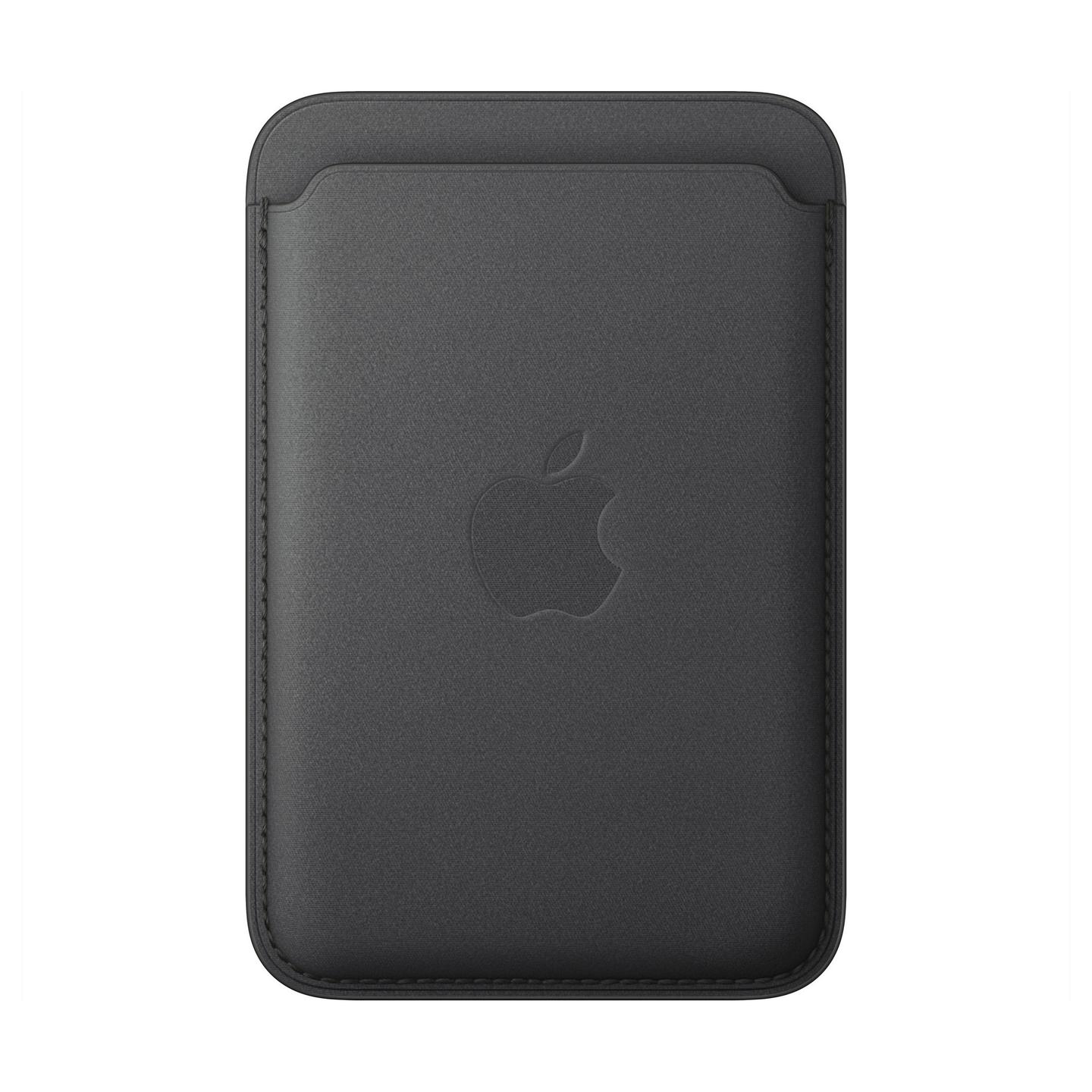 Portofol për Telefon Apple FineWoven, MagSafe, deri në 3 karta - Black