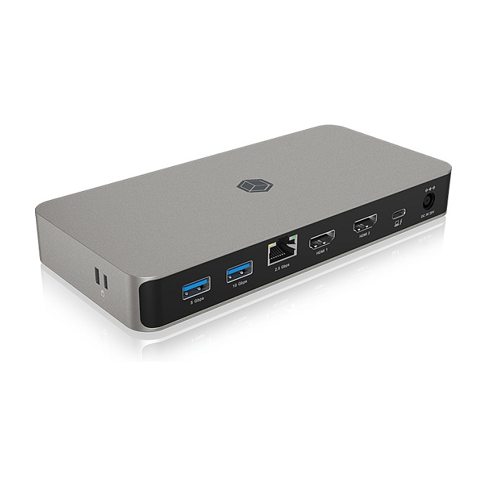 Docking Station ICY BOX IB-DK2880-C41 USB4 10-në-1 PD 100W - Zezë - 1