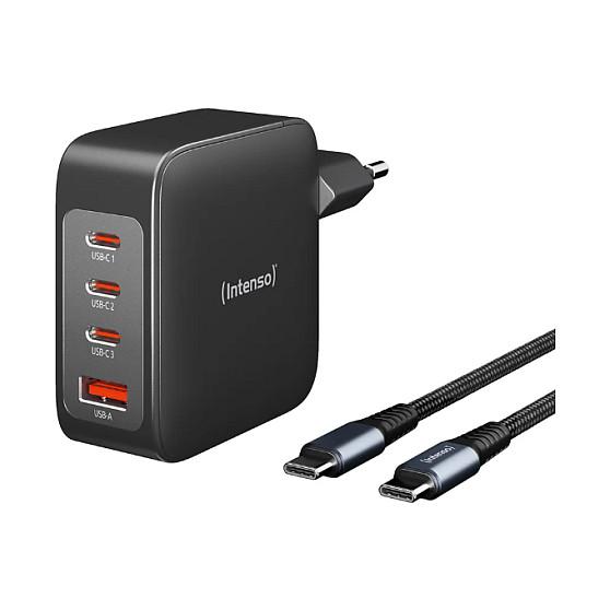 Karikues Intenso Energy Adapter W140A3C GaN, 140W, USB-C, Kabllo USB-C 2m - Zezë