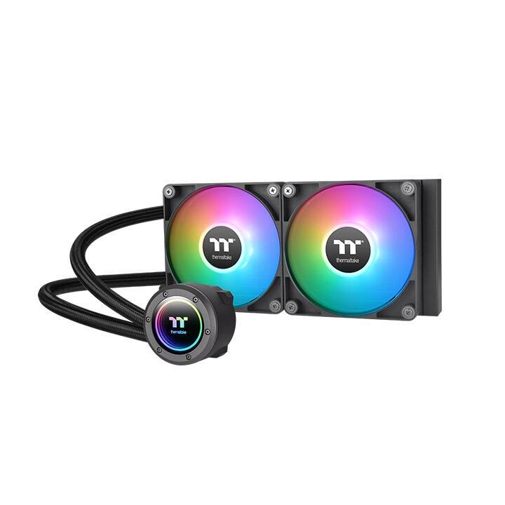 Ftohës me ujë për procesor Thermaltake TH240 ARGB Sync V2 / CL-W361-PL12SW-A – Zezë