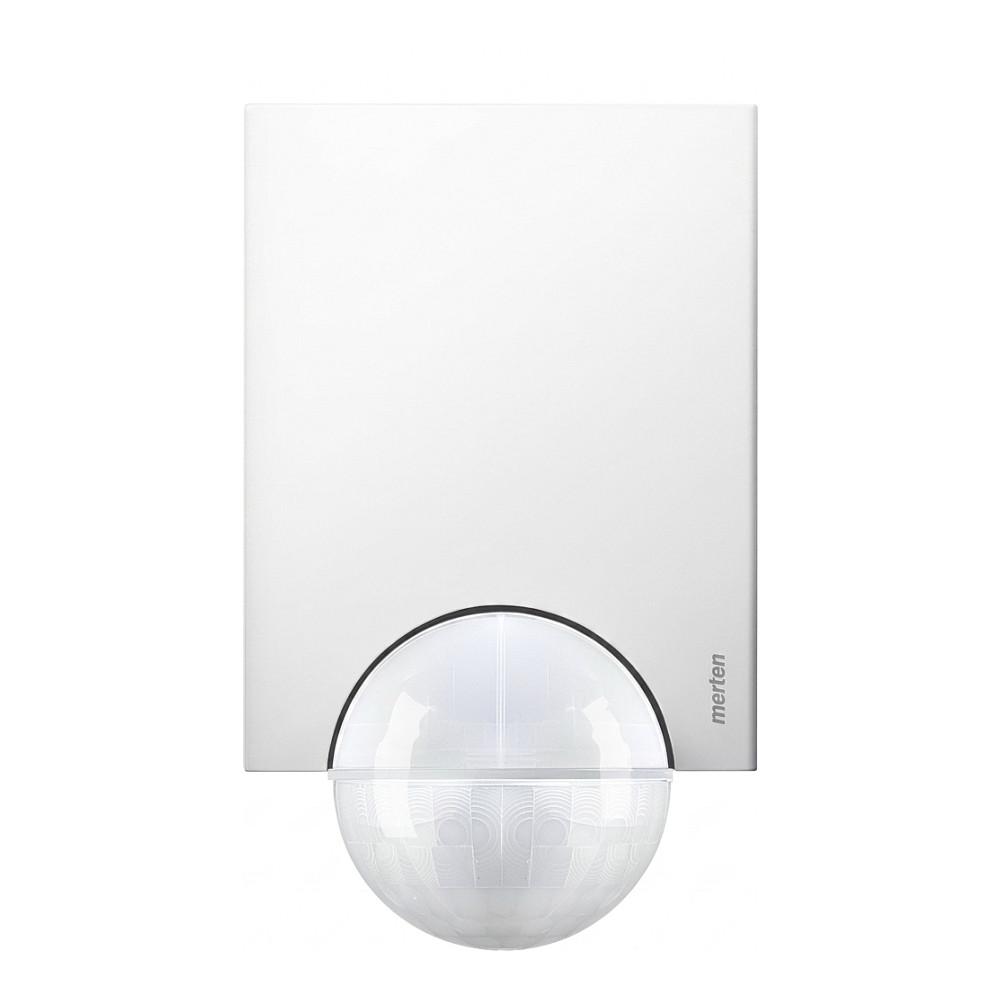 Detektor Lëvizjeje Merten ARGUS 220 Basic 565219, 220°, Rreze 12m, 230V, IP55 - Bardhë