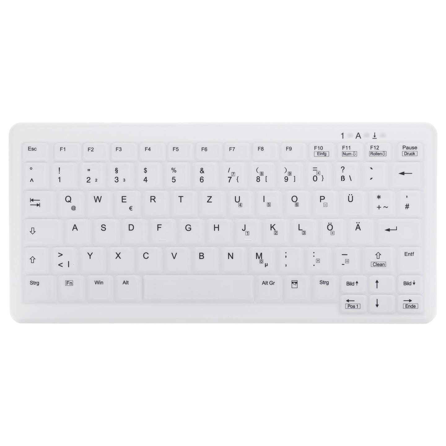 Tastierë pa kabllo Active Key MedicalKey AK-C4110 / 2.4 GHz / QWERTZ / German - Bardhë