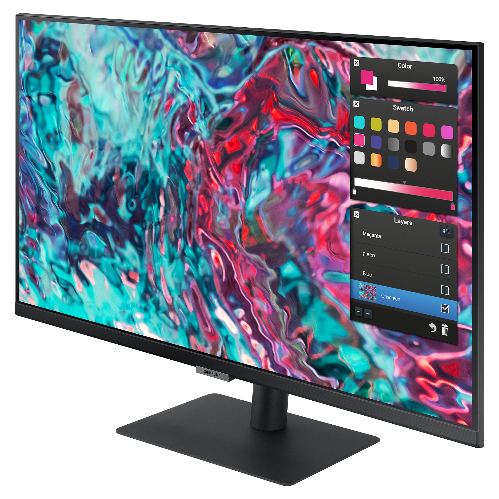 Monitor Samsung ViewFinity S8 S27B800TGU / 27"/ 4K Ultra HD IPS / LED / 60 Hz / 5 ms / HDMI+USB+HDCP - Zezë - 7