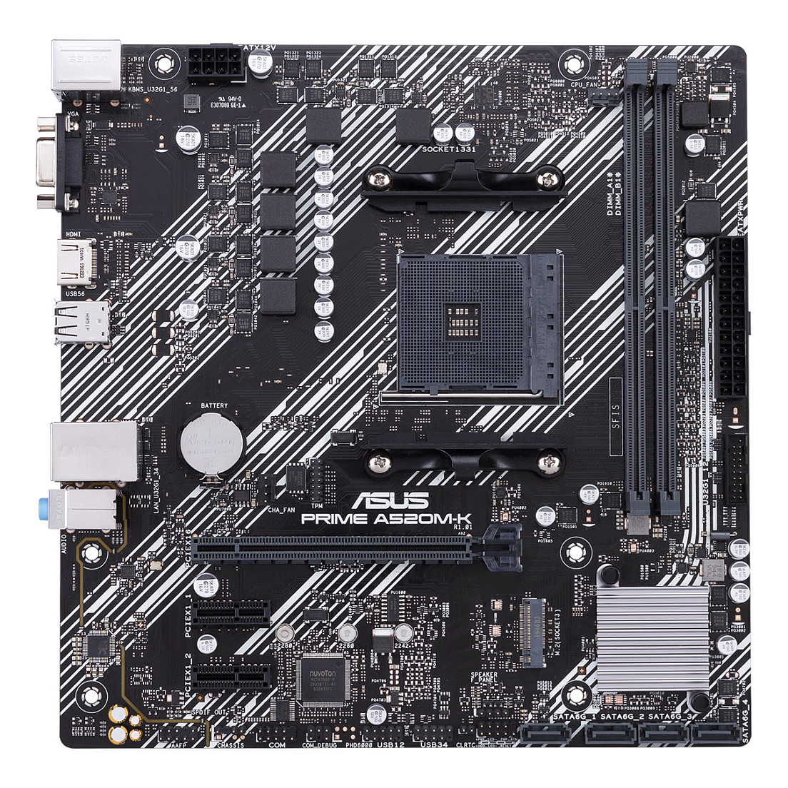 Pllakë Amë MB ASUS PRIME A520M-K - 2