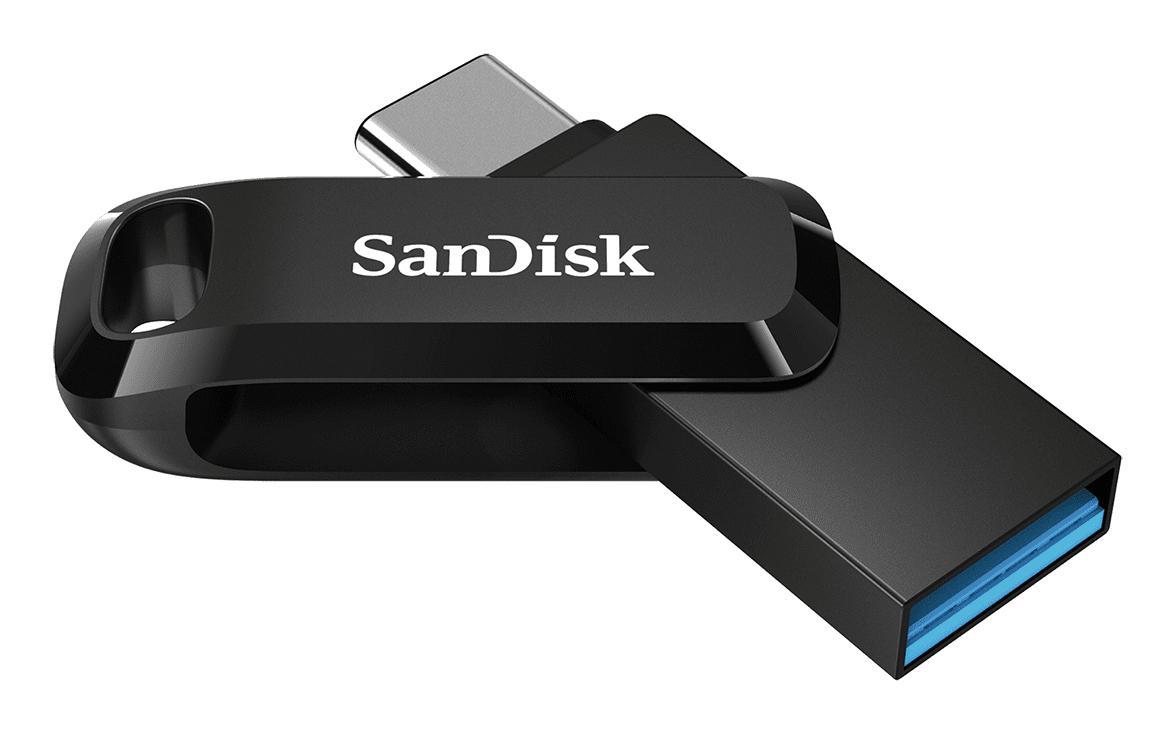 USB Flash Drive SanDisk Ultra Dual Drive Go, 32GB, USB 3.2 Gen 1, USB-C dhe USB-A, 150 MB/s - Zezë  - 3
