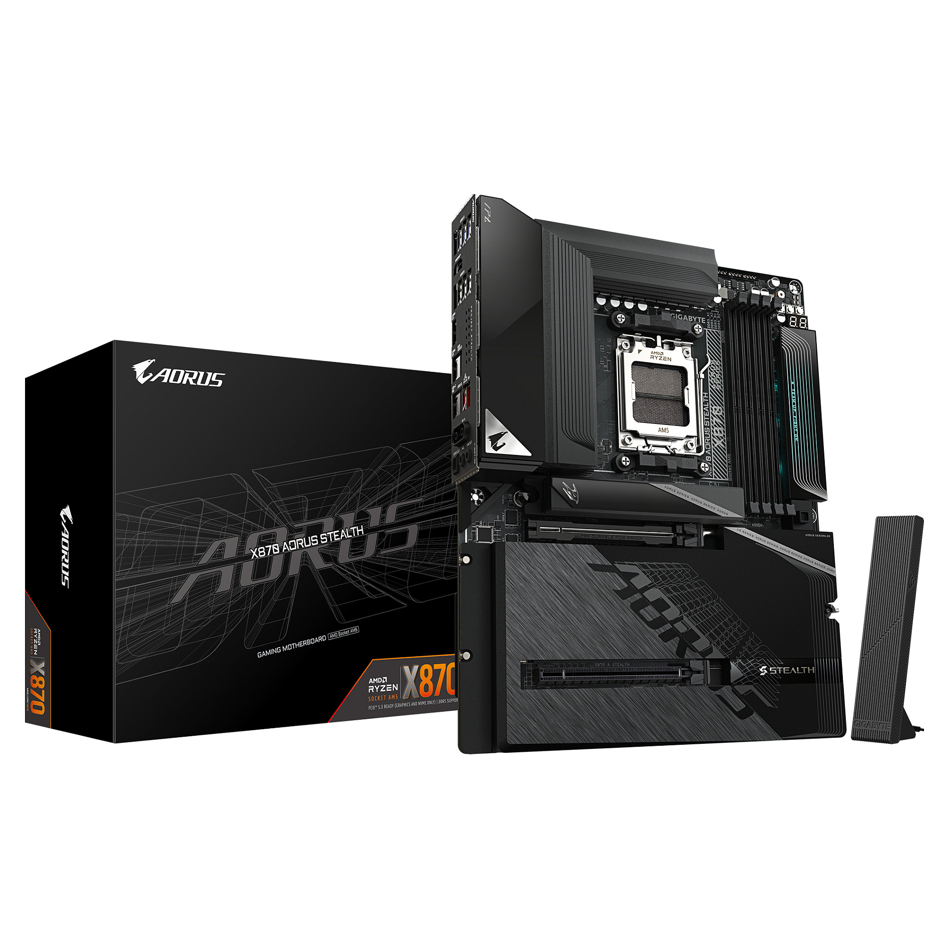 Pllakë Amë AMD Gigabyte X870 A STEALTH / AM5 / DDR5 / HDMI - 1