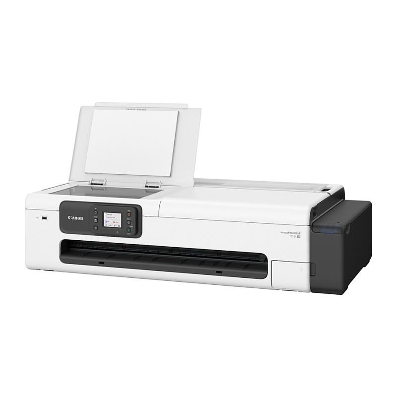 Printer Plotter Canon imagePROGRAF TC-21M / Inkjet / A1 / 2400 × 1200 DPI / Skaner - Zezë/Bardhë - 7
