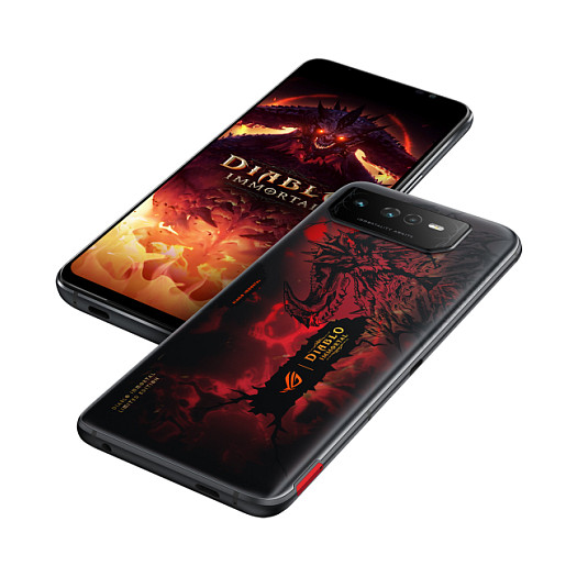 Telefon ASUS ROG Phone 6 Diablo Immortal Edition / Dual Sim / 16GB / 512GB - Zezë / Kuqe - 6