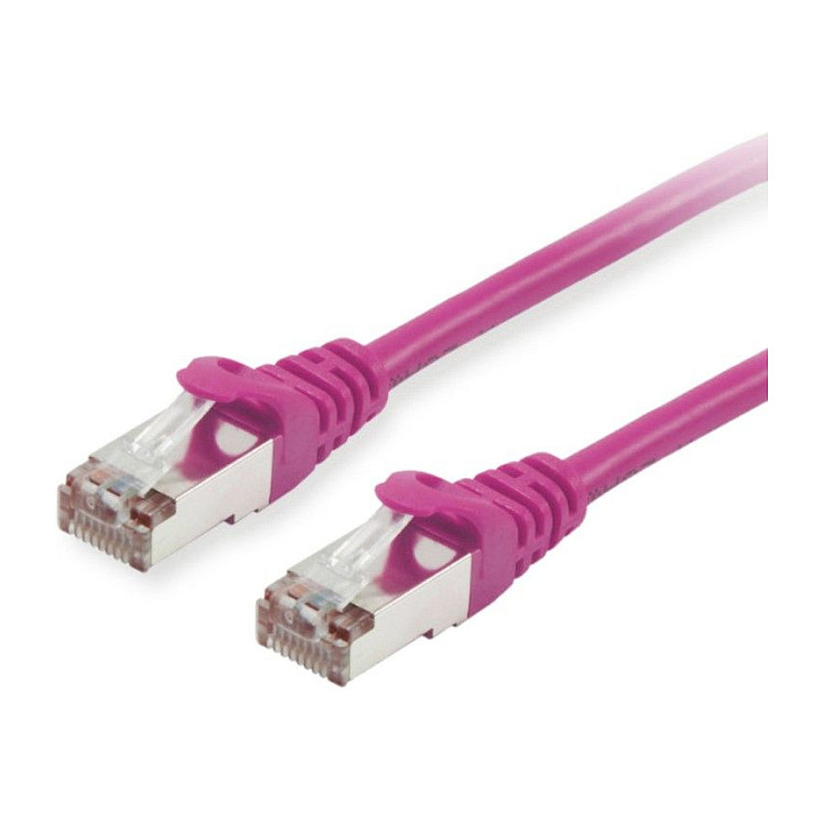Kabllo për Rrjet Equip Patch Cable Cat6 S/FTP / 2xRJ45 / 2.00m / LSZH – Polybag - Vjollcë - 1