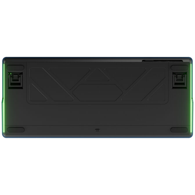 Tastierë Gaming Ducky OK-M 75 / 75% / Mekanike / KTT Linear / Hot-Swap / Wired&Wireless / RGB / USB-C / Bluetooth + 2.4 GHz - Zezë - 5