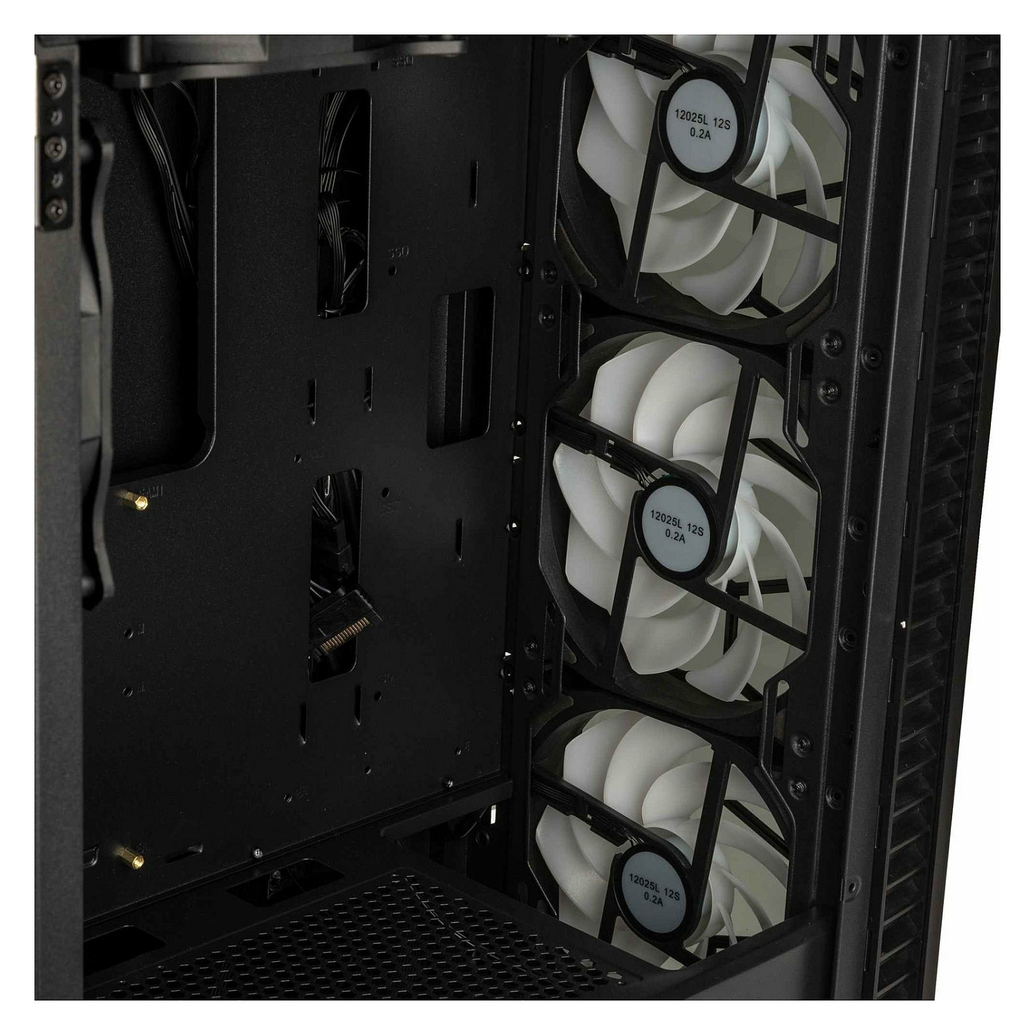 Kasë PC Kolink Observatory HF Glass ARGB / Midi Tower / ATX / 6x ARGB Fan / Tempered Glass - Zezë - 5