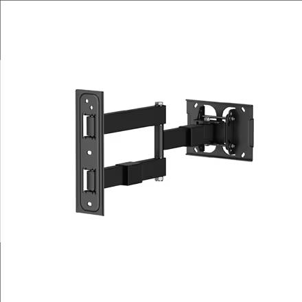 Mbajtëse për TV Edbak WMA75 VISARIO / 43–75" / Full Motion / 30 kg - Zezë