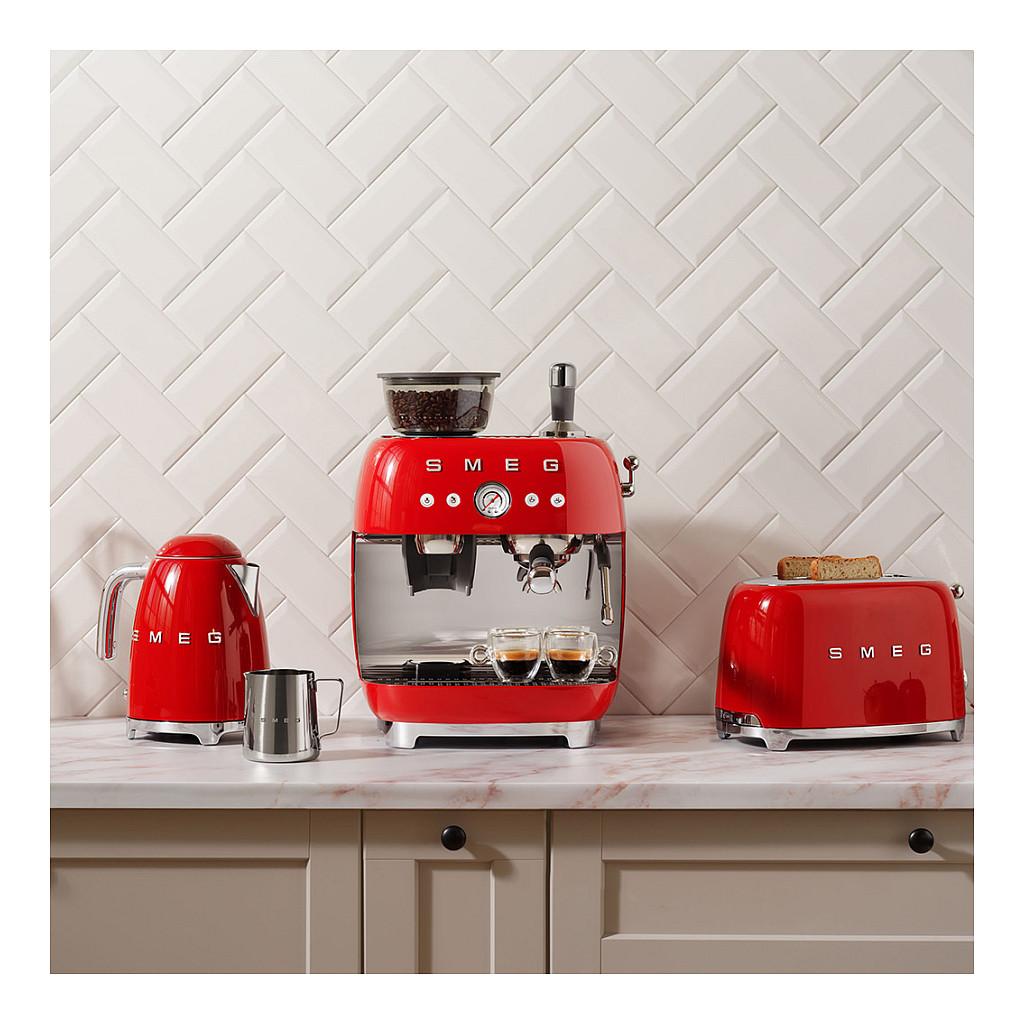Çajnik Elektrik Smeg KLF03RDEU, 1.7L, 2400W, 360° – Kuqe - 6