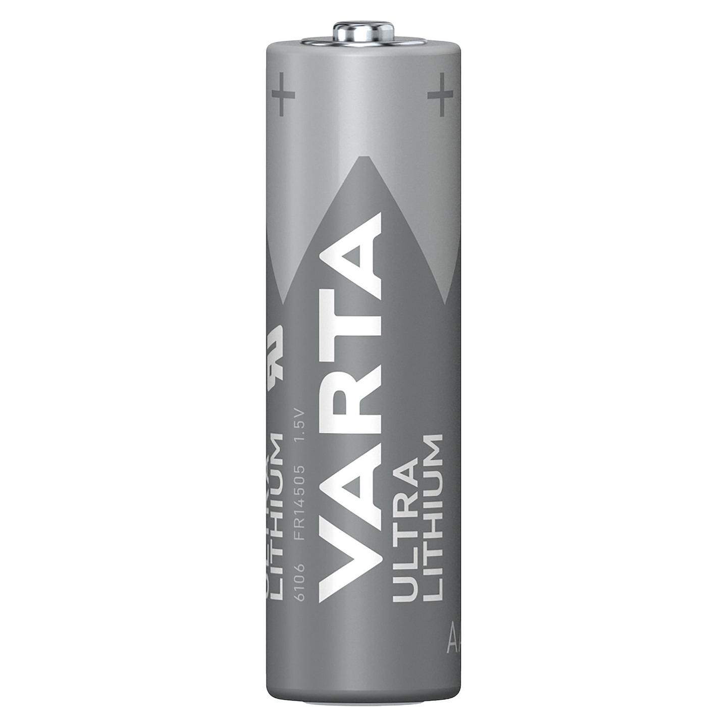 Bateri AA (LR6) 1.5V / Ultra Lithium / 4Pack / Varta - 2