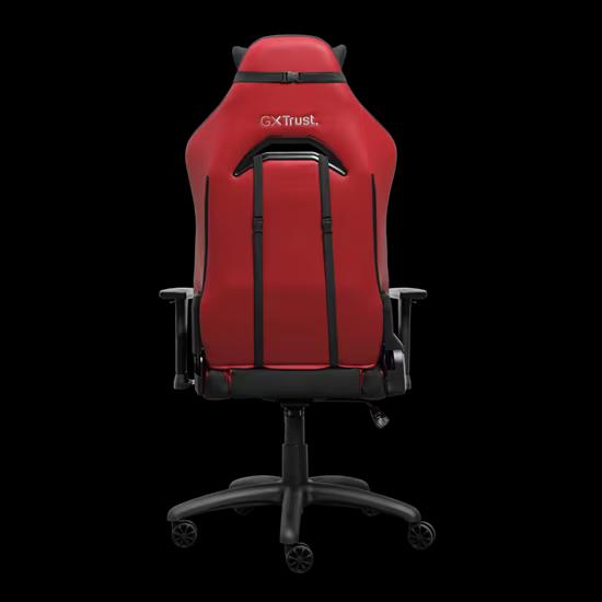 Karrige Gaming Trust GXT 714R Ruya / Tilt-Lock / 155-195cm / 3D Armrests / 150kg – Kuqe/Zezë - 4
