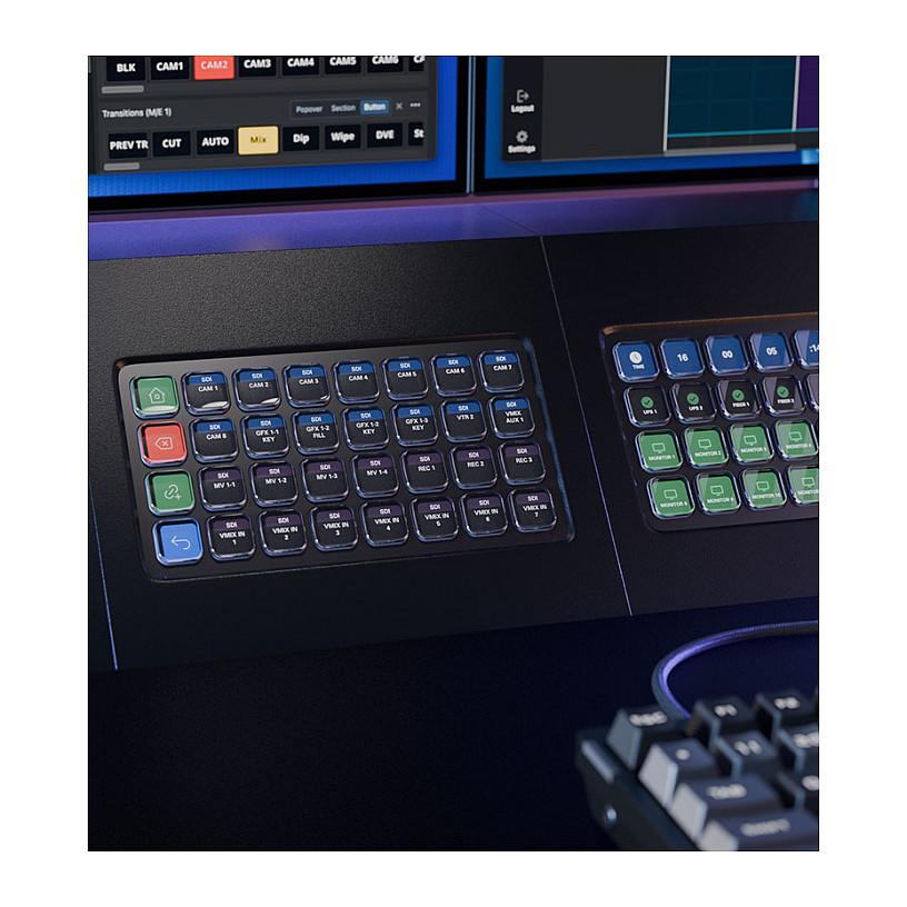 Modul kontrolli Elgato Stream Deck Module, 32 taste LCD të programueshme, USB-C 2.0, për integrim në pajisje - Zezë - 5
