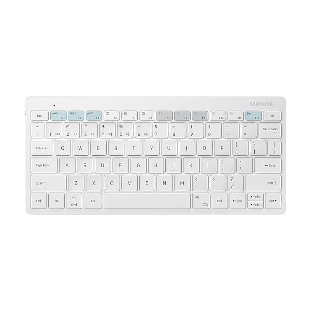 Tastierë Samsung Smart Keyboard Trio 500, EJ-B3400BWGGDE, Bluetooth 5.0, 79 Taste, pa kabllo - Bardhë