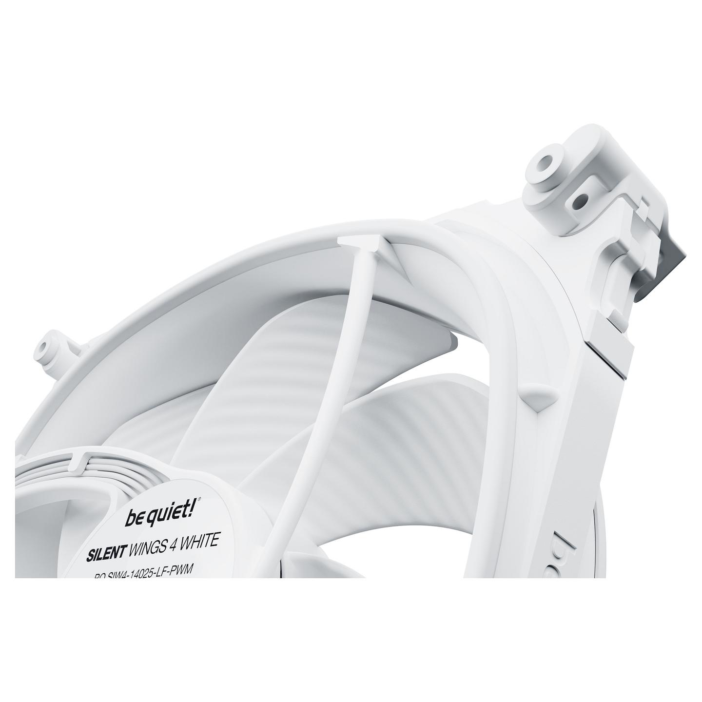 Ftohës për Kasë Be Quiet! SILENT WINGS 4 / 140mm / 1100 RPM / PWM – Bardhë - 3