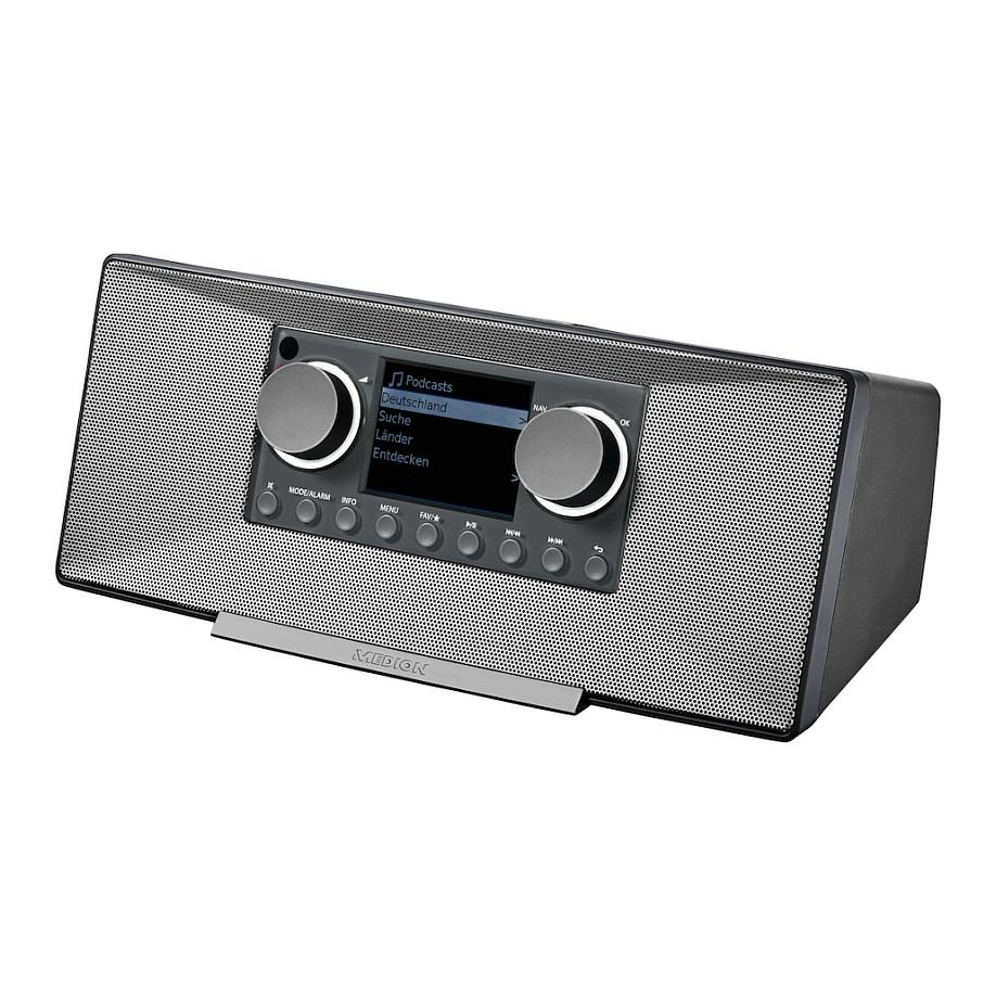Radio Interneti MEDION LIFE P85333, DAB+ , FM ,Wi-Fi , 12W , TFT , 2.8" - Zezë - 6