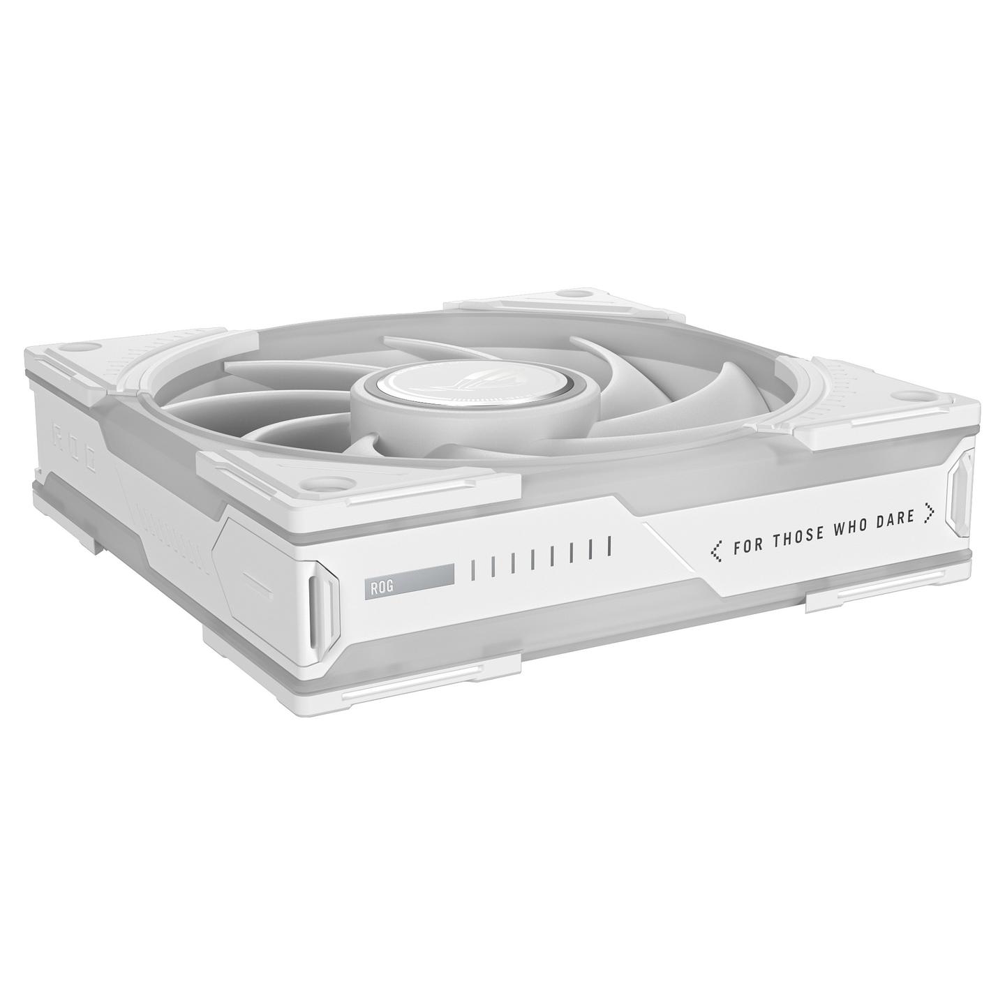 Ftohës për Kasë ASUS ROG Eurux GR120 ARGB, 120mm, PWM, 2600 RPM, 85 CFM, ARGB - Bardhë - 11