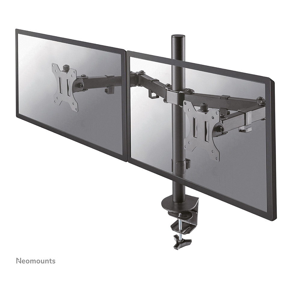 Mbajtëse për Monitor Neomounts FPMA-D550DBLACK Mbajtëse tavoline për dy ekrane të sheshtë deri në 32" - E zezë - 1