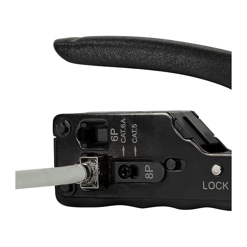 Pincë Krimpuese LogiLink WZ0025, Cat5e, Cat6, Cat6A, Cat7, RJ45, RJ11, RJ12 - Zezë - 5