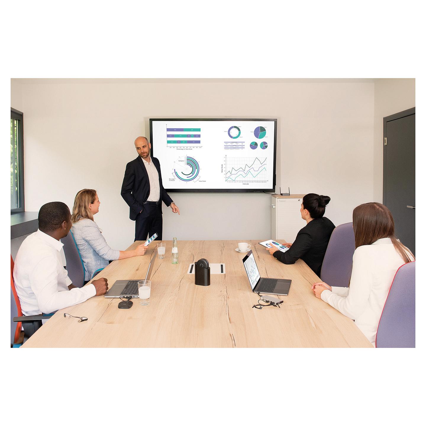 Sistem për Konferencë Digitus Click & Present Pro / 4K 60Hz / HDMI / Wireless - Hiri - 3