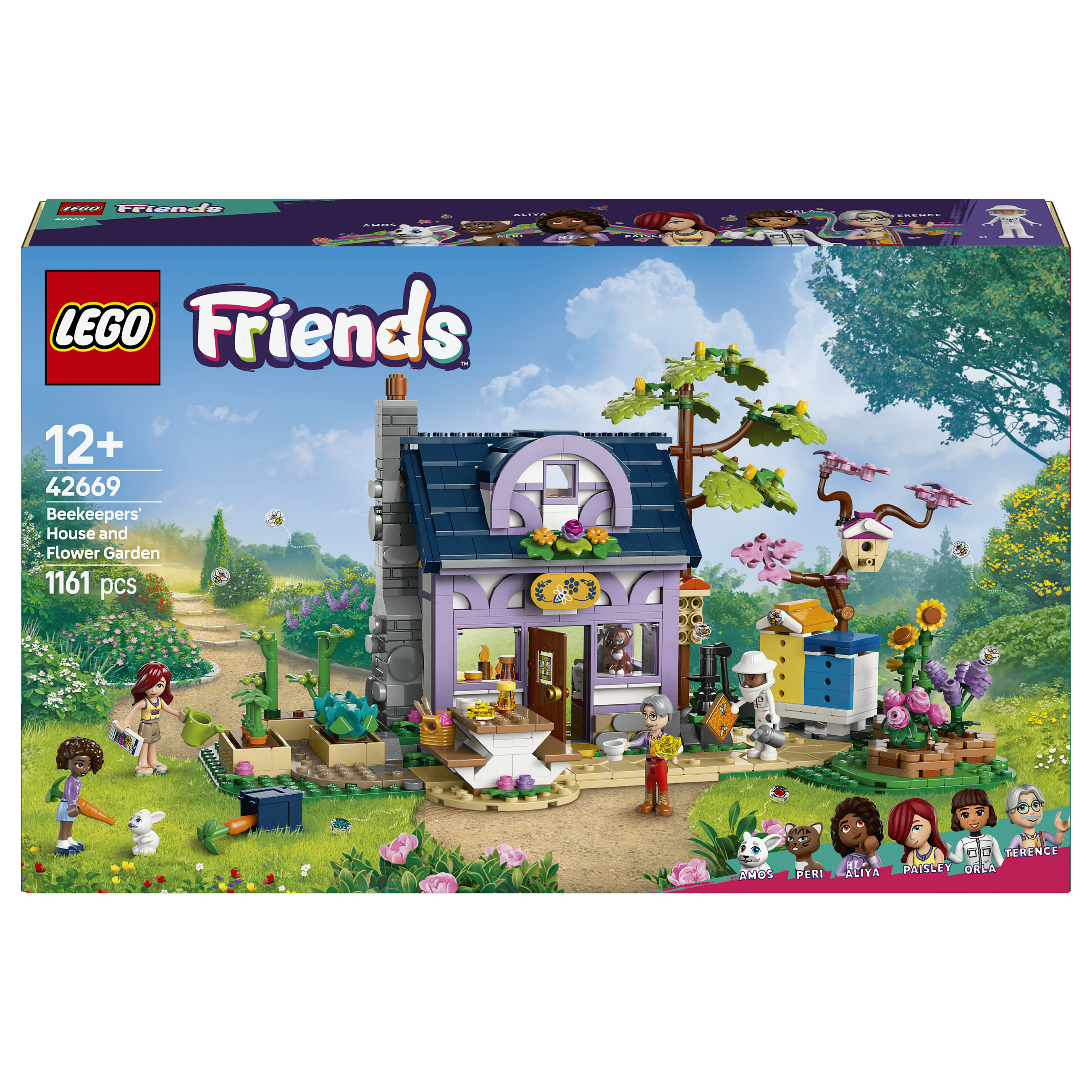 LEGO 42669 Friends Beekeeper’s House and Flower Garden - 1