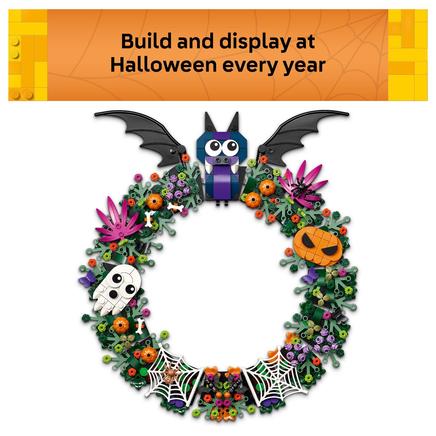 LEGO Iconic Halloween Wreath - 20