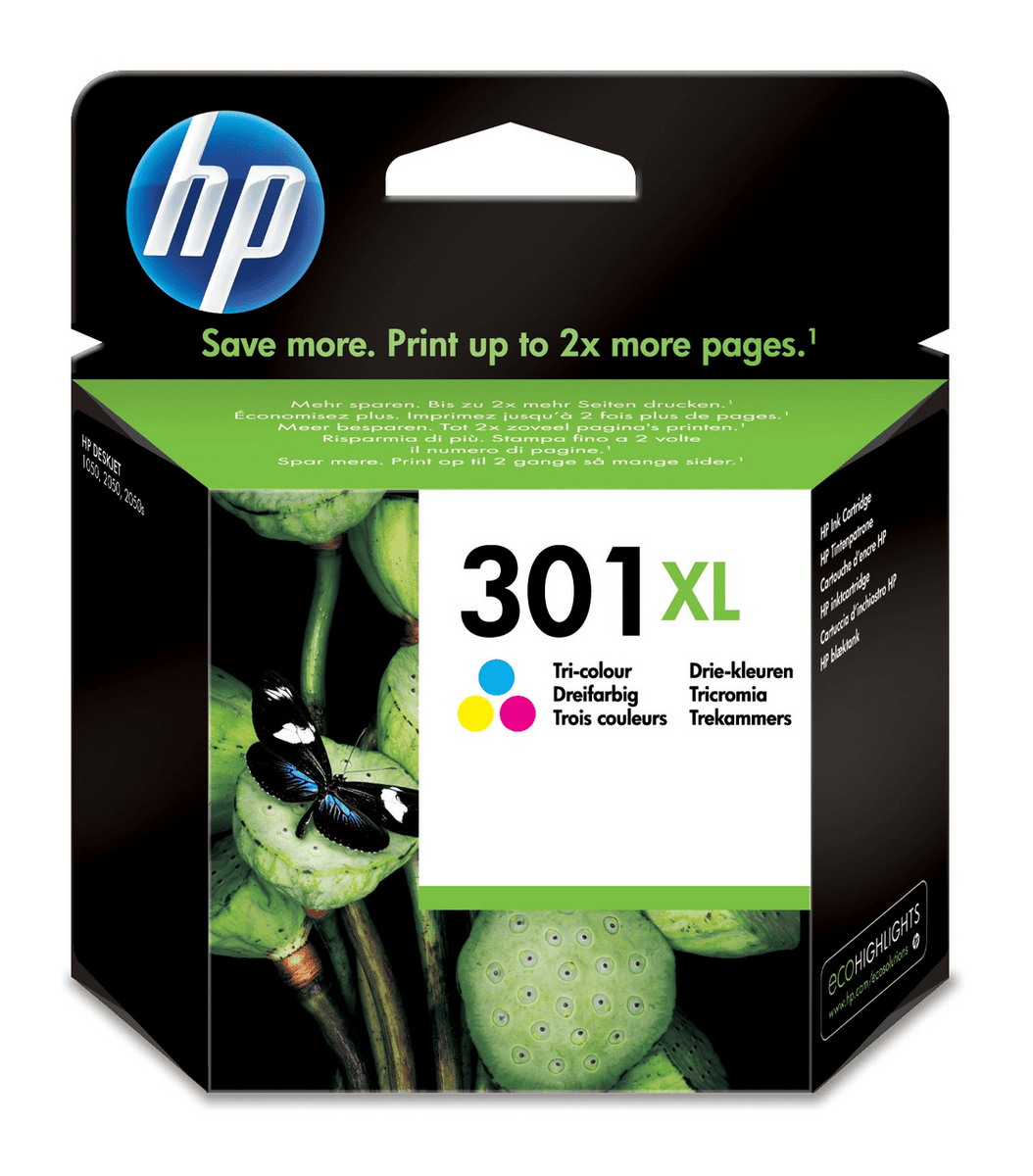 Ink HP 301XL / XL – Blu/Rozë/Verdhë - 1