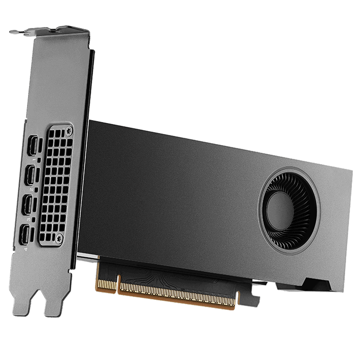 Kartelë Grafike NVIDIA RTX PRO 2000 Blackwell / 16GB GDDR7 ECC / 128-bit / 3x DisplayPort 2.1b / PCIe 5.0 x8 - Zezë - 2