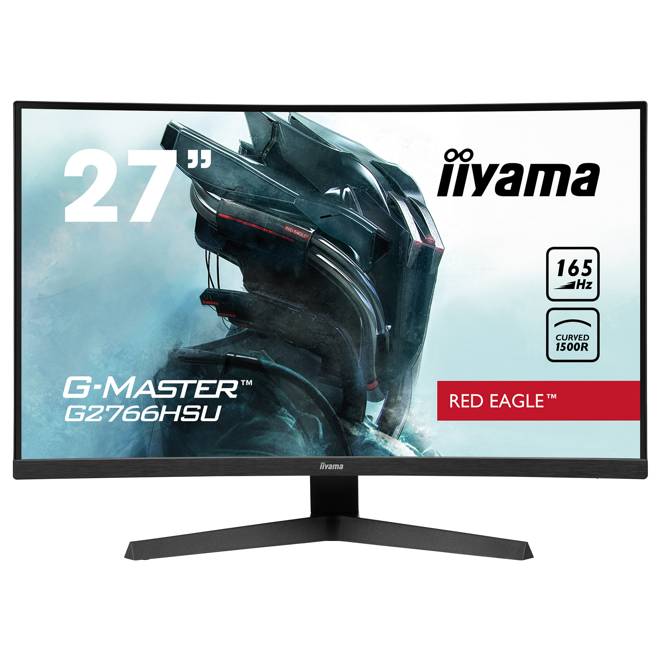 IIYAMA 68.6cm (27") G2766HSU-B1 16:9 2xHDMI+DP+USB Curved - 2