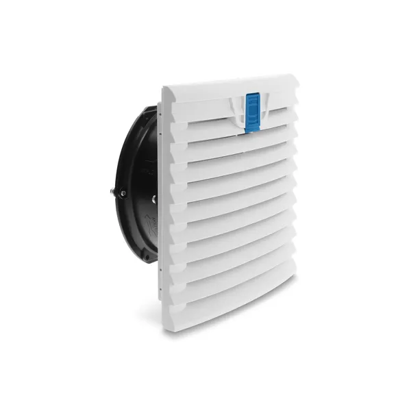 Ftohës për Kasë DeLOCK Axiallüfter / 204mm / 230V AC / 2500 RPM / 240 m³/h / Me Filter – Zezë/Blu/Bardhë
