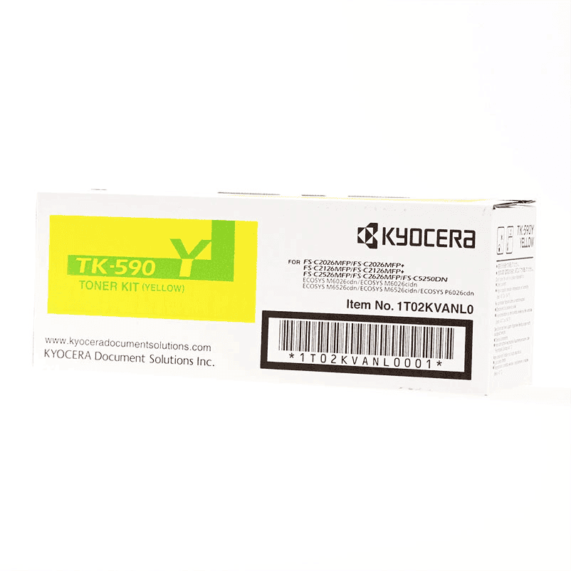 Toner Kyocera TK-590Y / 1T02KVANL0 – Verdhë - 1
