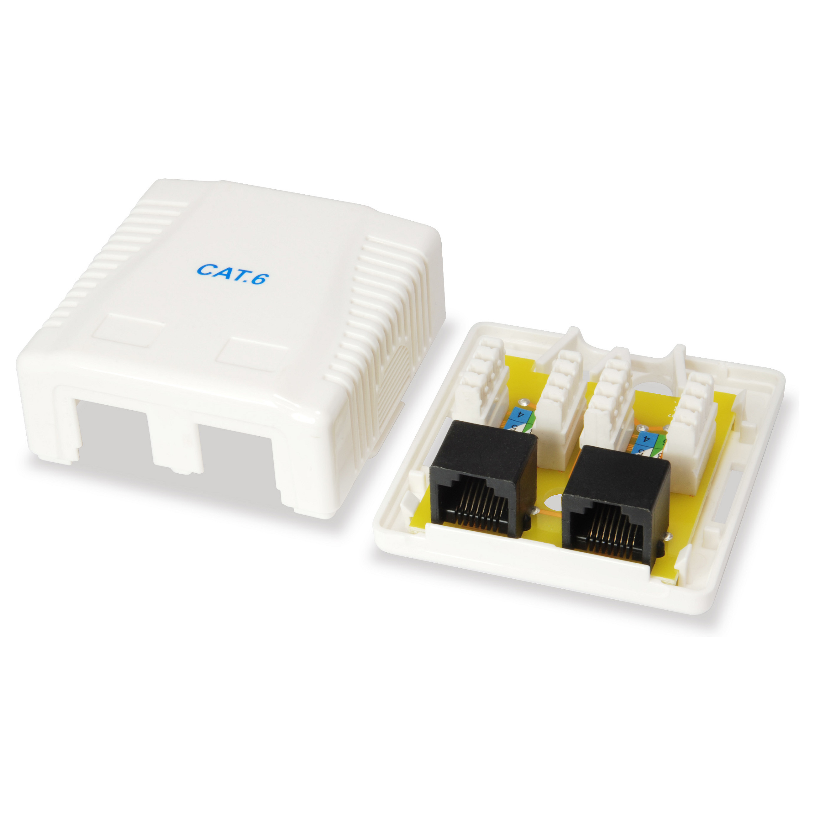 Aksesorë për rrjet Equip / Surface Mount Box / 2x RJ45 Cat6 UTP - 5