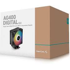 Ftohës për procesor DeepCool AG400 Digital BK / ARGB / LCD - Zezë - 2