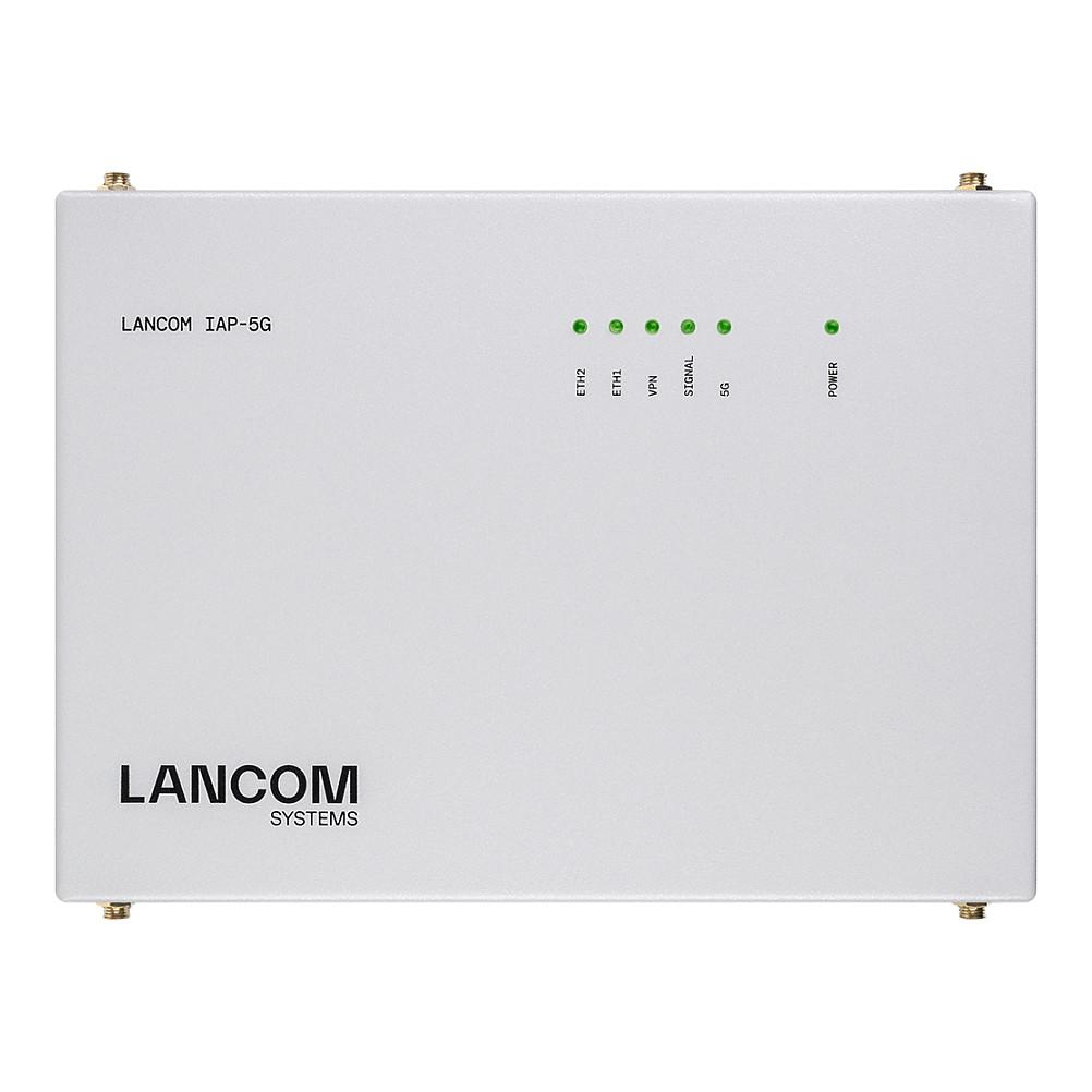 Ruter Industrial LANCOM IAP-5G, 5G, 2× Gigabit Ethernet, Micro-SIM, SD-WAN, IP50 - Bardhë - 3