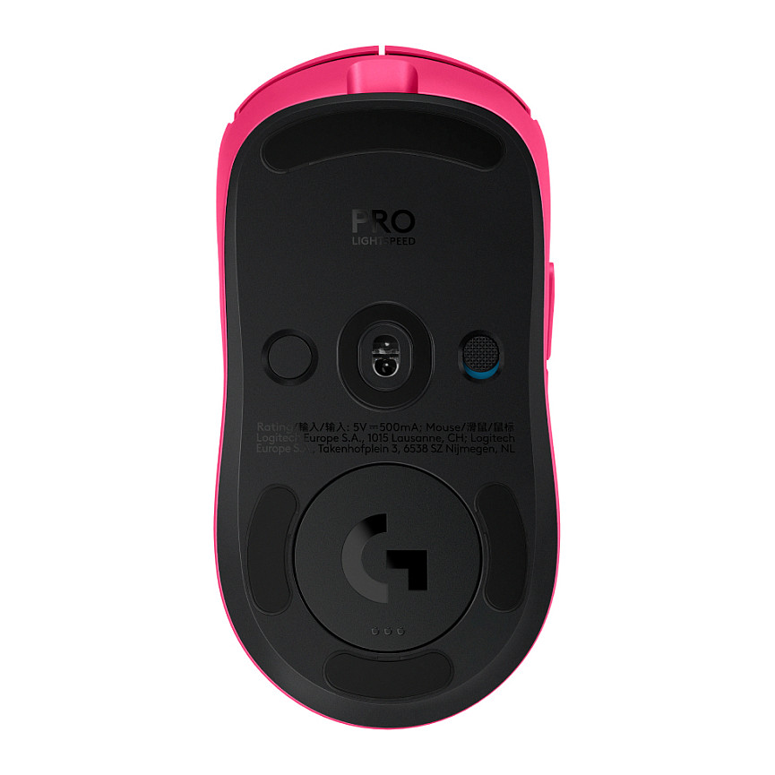 Maus Gaming Logitech G Pro 2 Lightspeed / 32.000 DPI / Magenta - 6