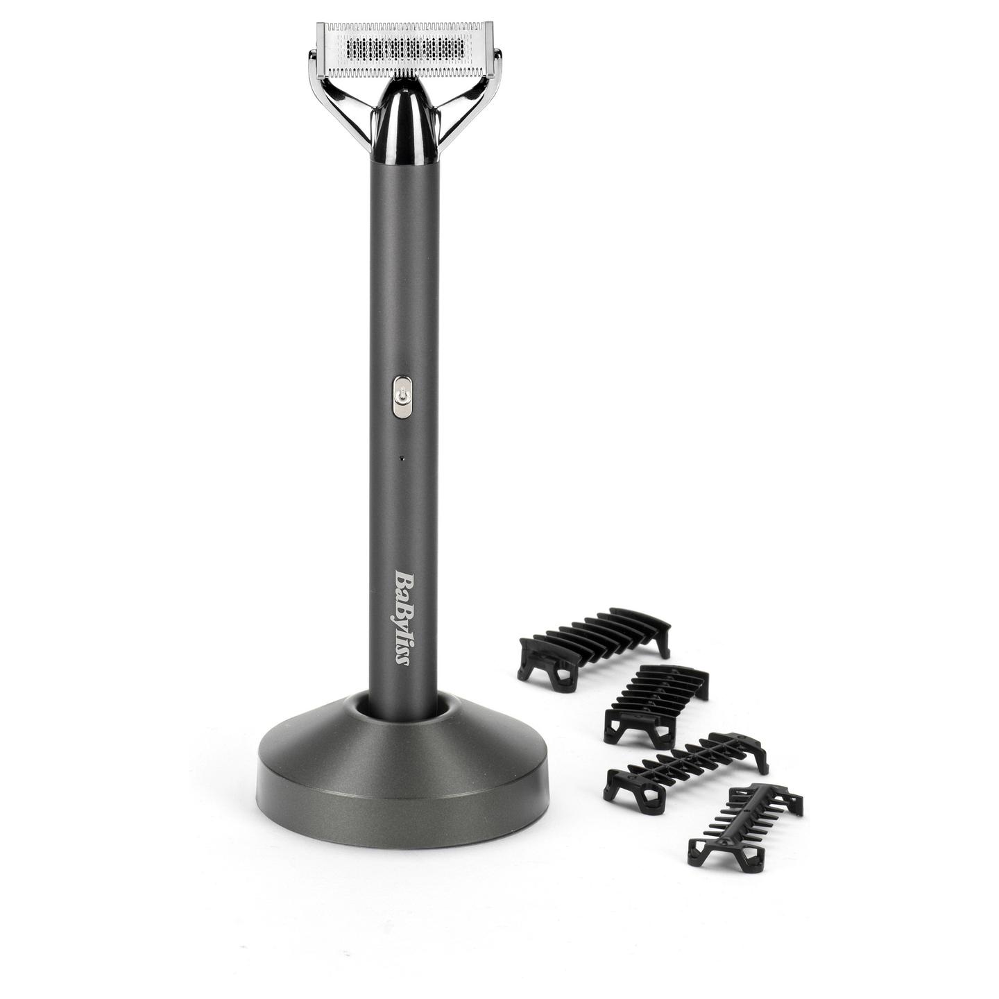 Makinë e rrojës dhe trimer BaByliss X-Blade OT996E / Japanese Steel / 0.2 mm / Wet & Dry / USB-C / 45 Min – Argjend