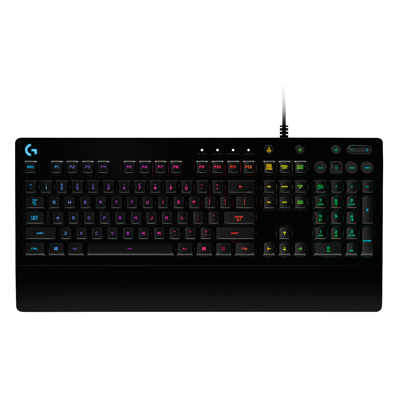 Tastierë Gaming Logitech Prodigy G213 Wired / QWERTY / US Language - Zezë - 1