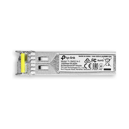 Transceiver TP-Link Omada TL-SM321A-2, SFP, 1.25Gbps, Single-Mode, 2km - Argjend - 2